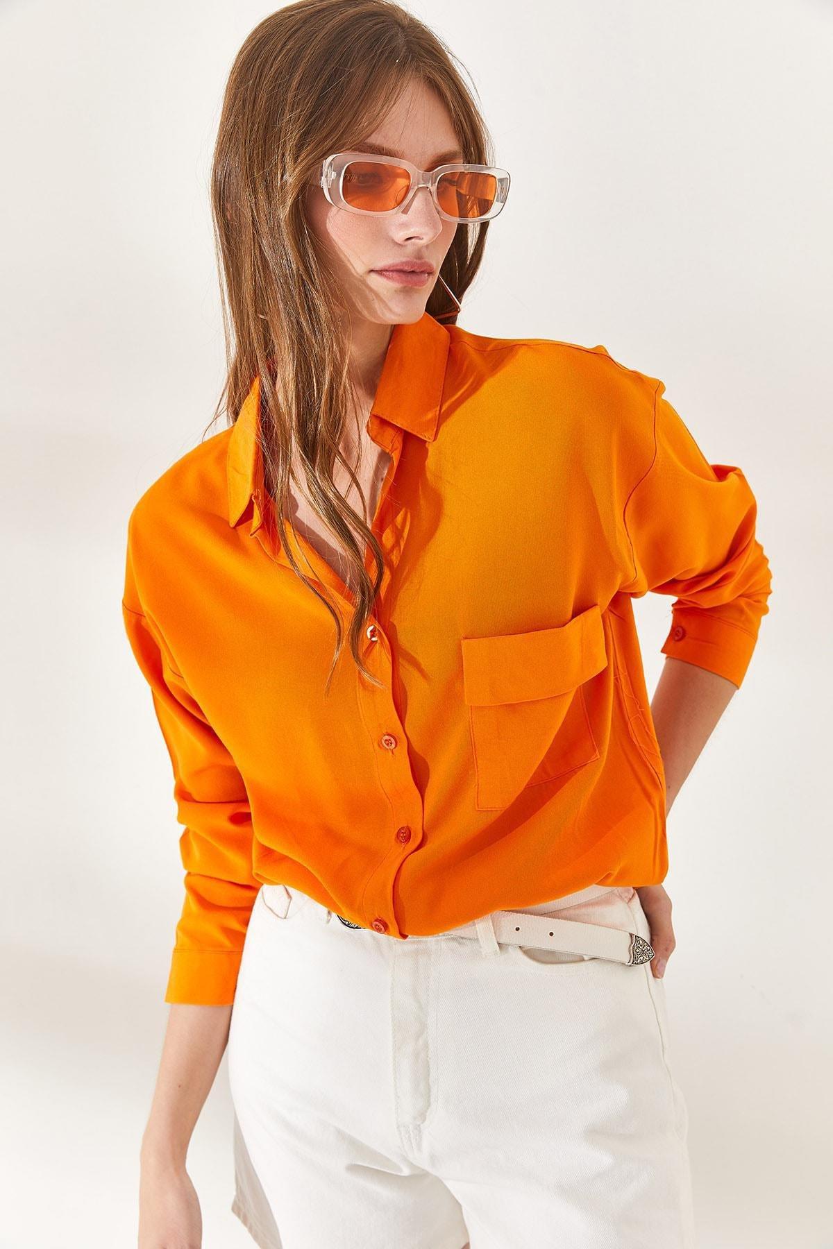 Orange Striped Shirt, , large image number 2
