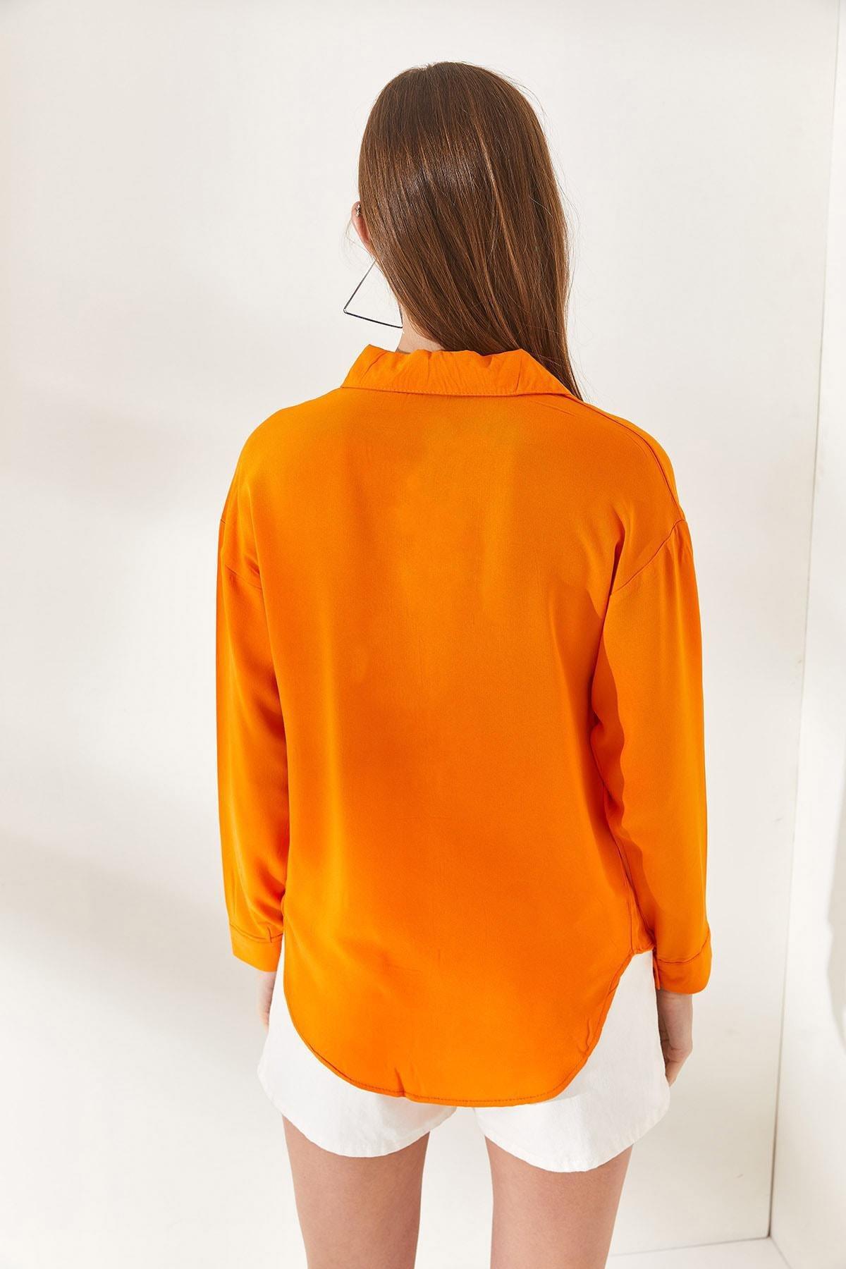 Orange Striped Shirt, , large image number 3