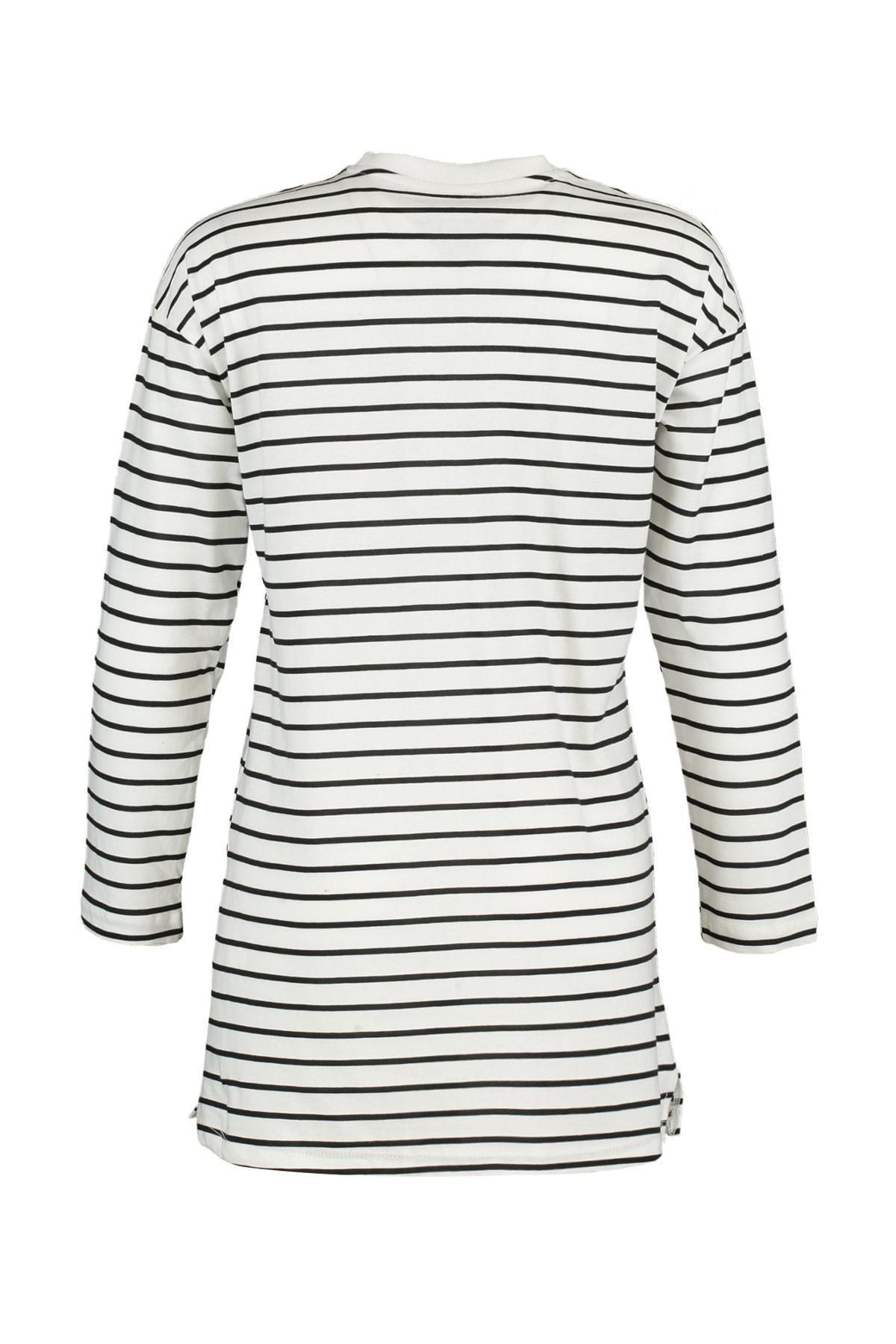 Black Crew Neck Tunic, , large image number 8
