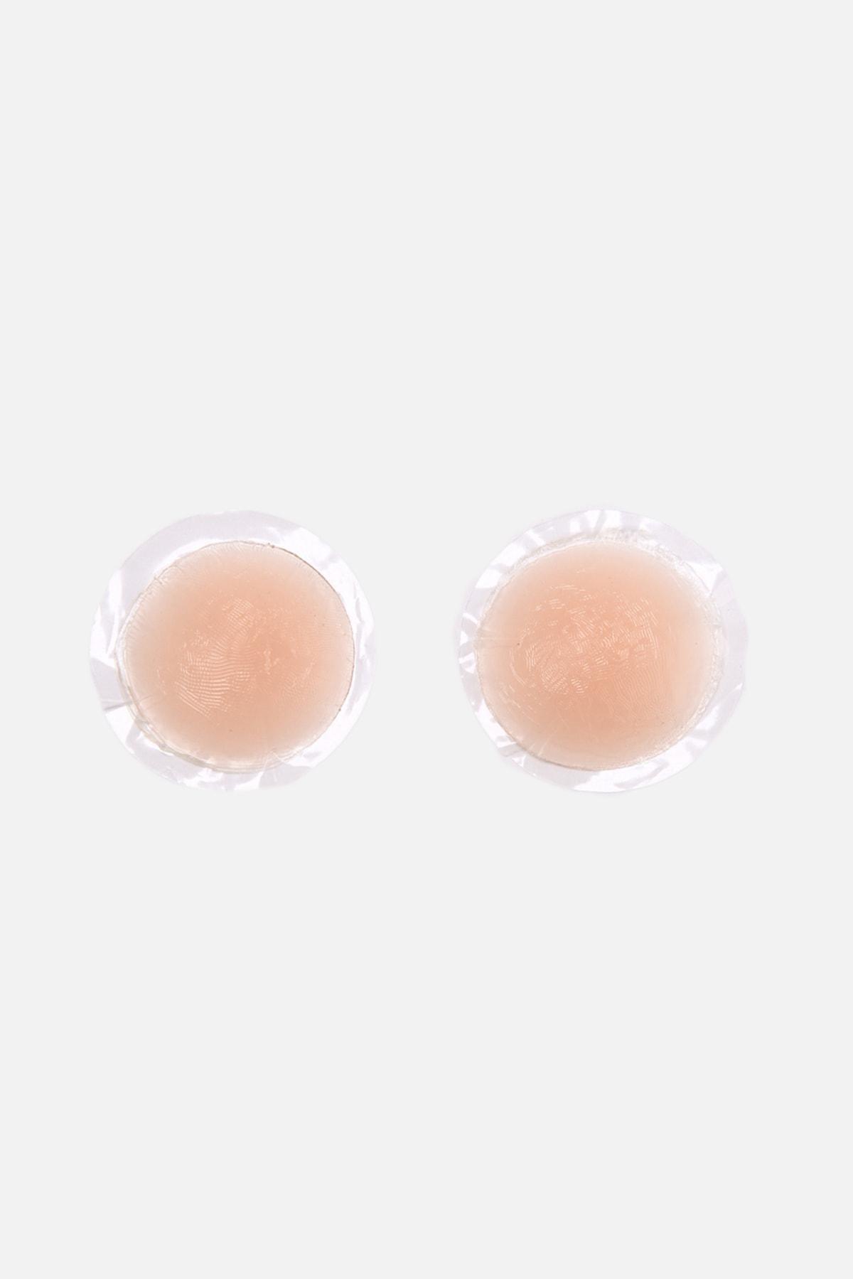 Pink Round Silicone Nipple Concealer, Pink, large image number 0