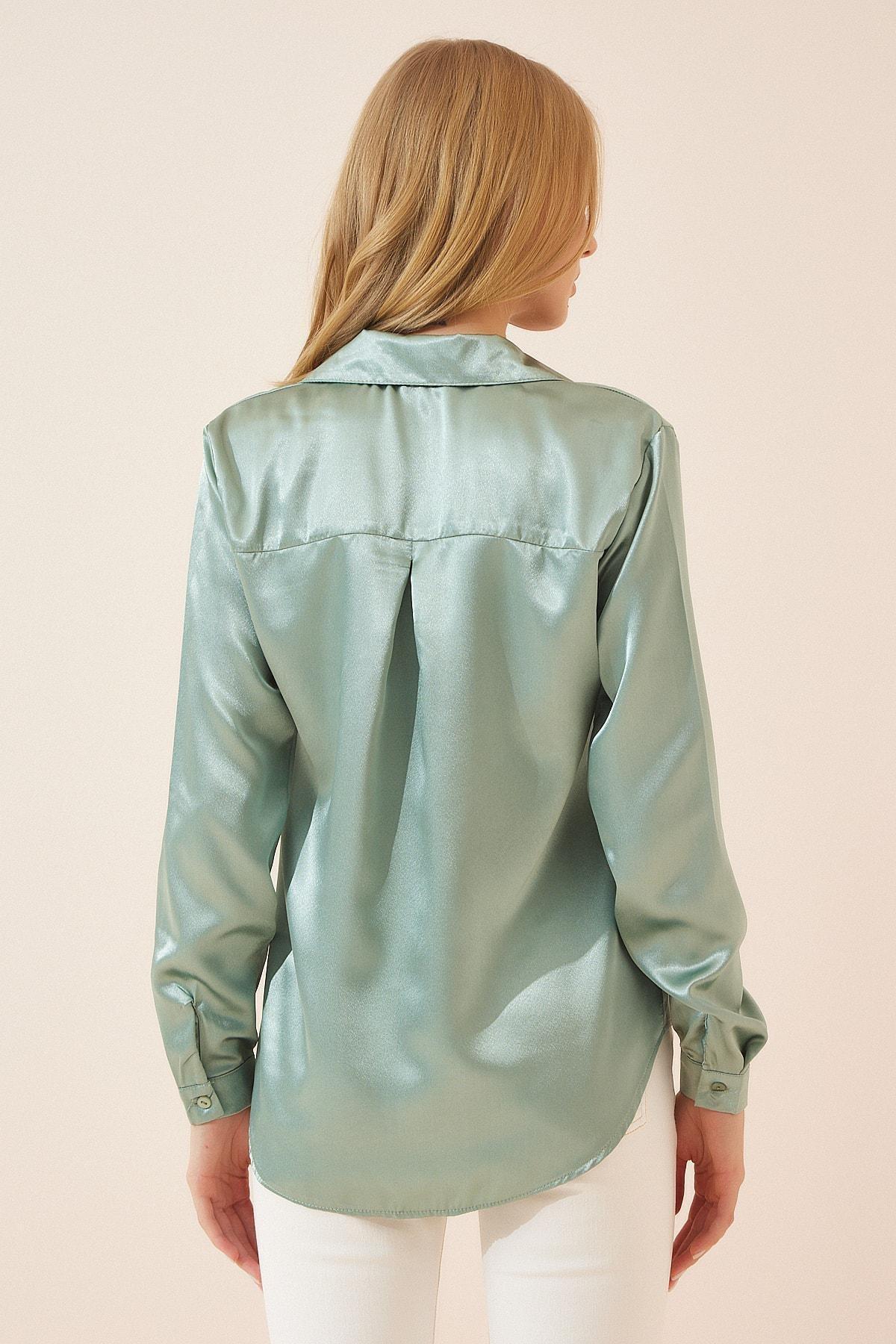 Green Collared Shirt, , large image number 1