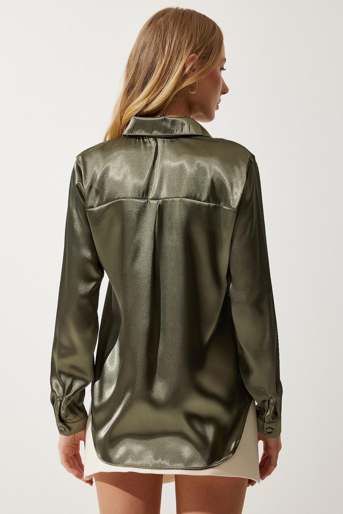 Khaki Collared Shirt, , large image number 4
