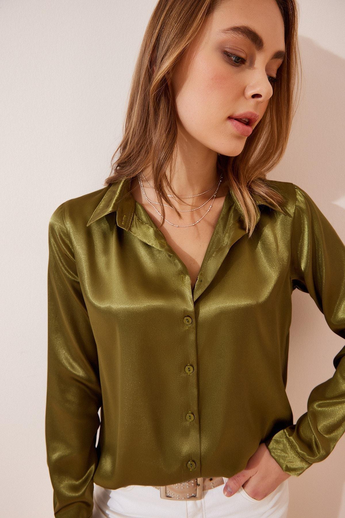 Green Collared Shirt, , medium