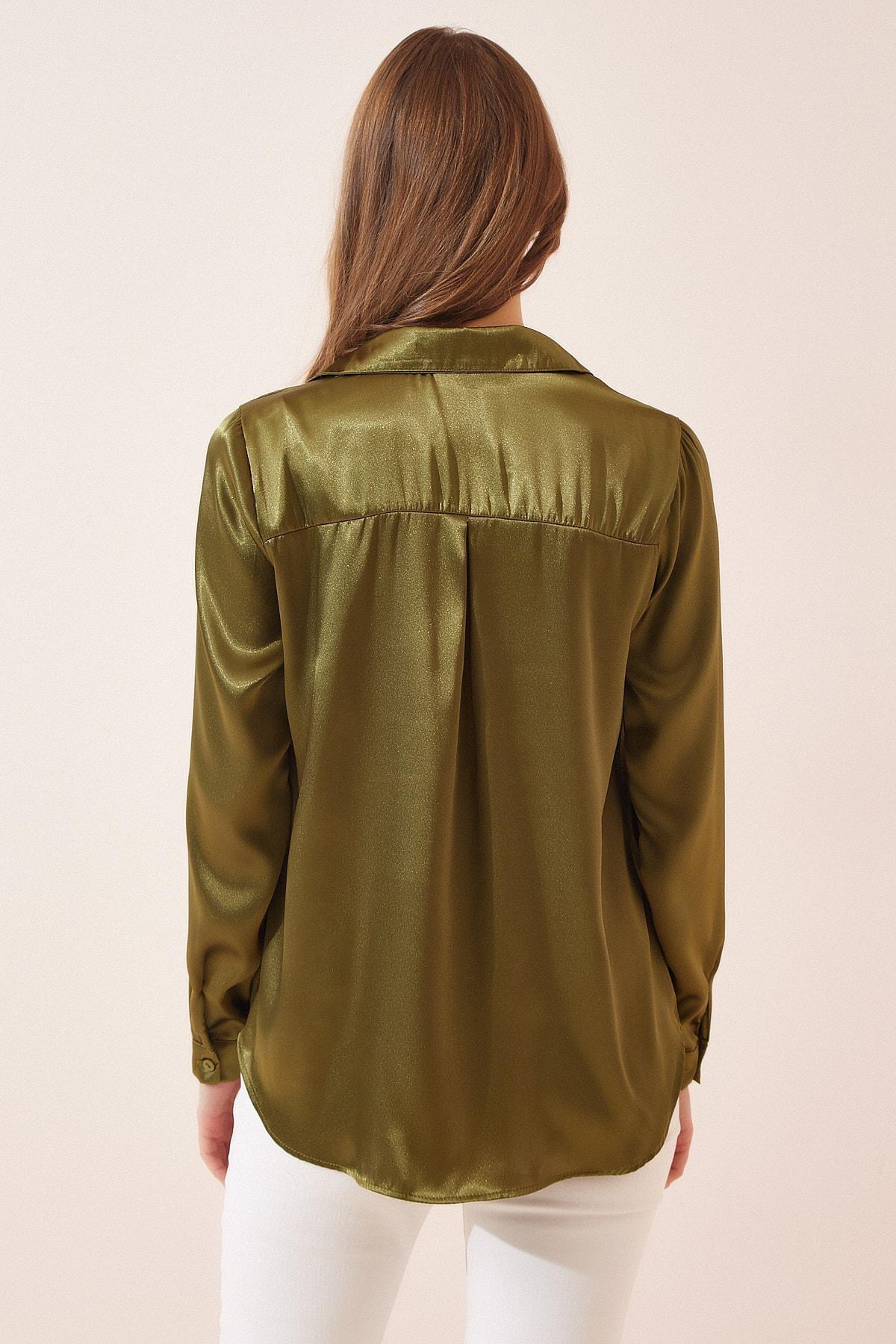 قميص بياقة، أخضر, Green, large image number 2