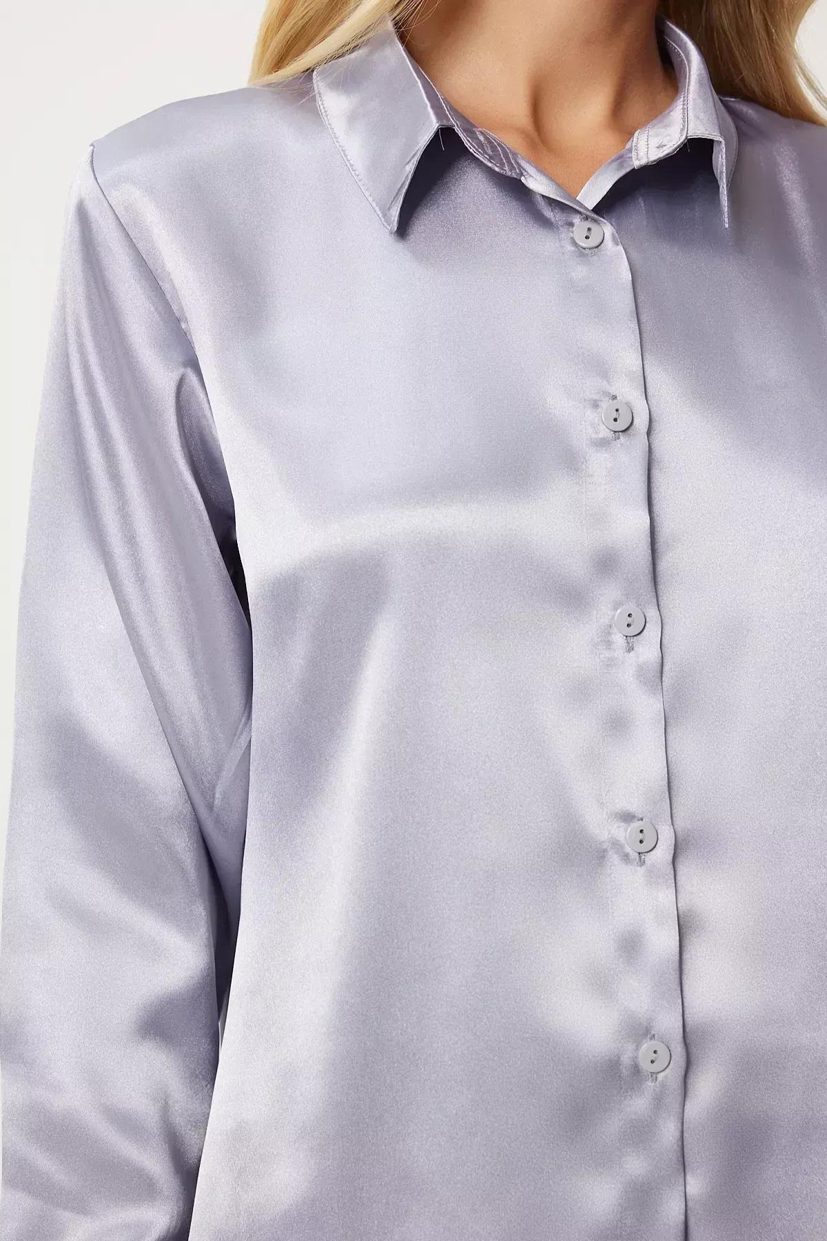 Grey Collared Shirt, , large image number 3
