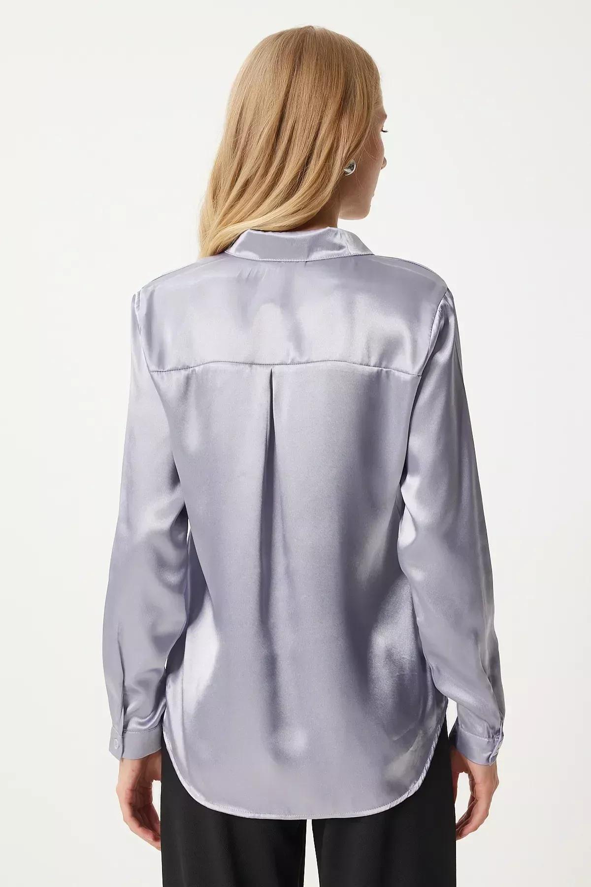 Grey Collared Shirt, , large image number 4