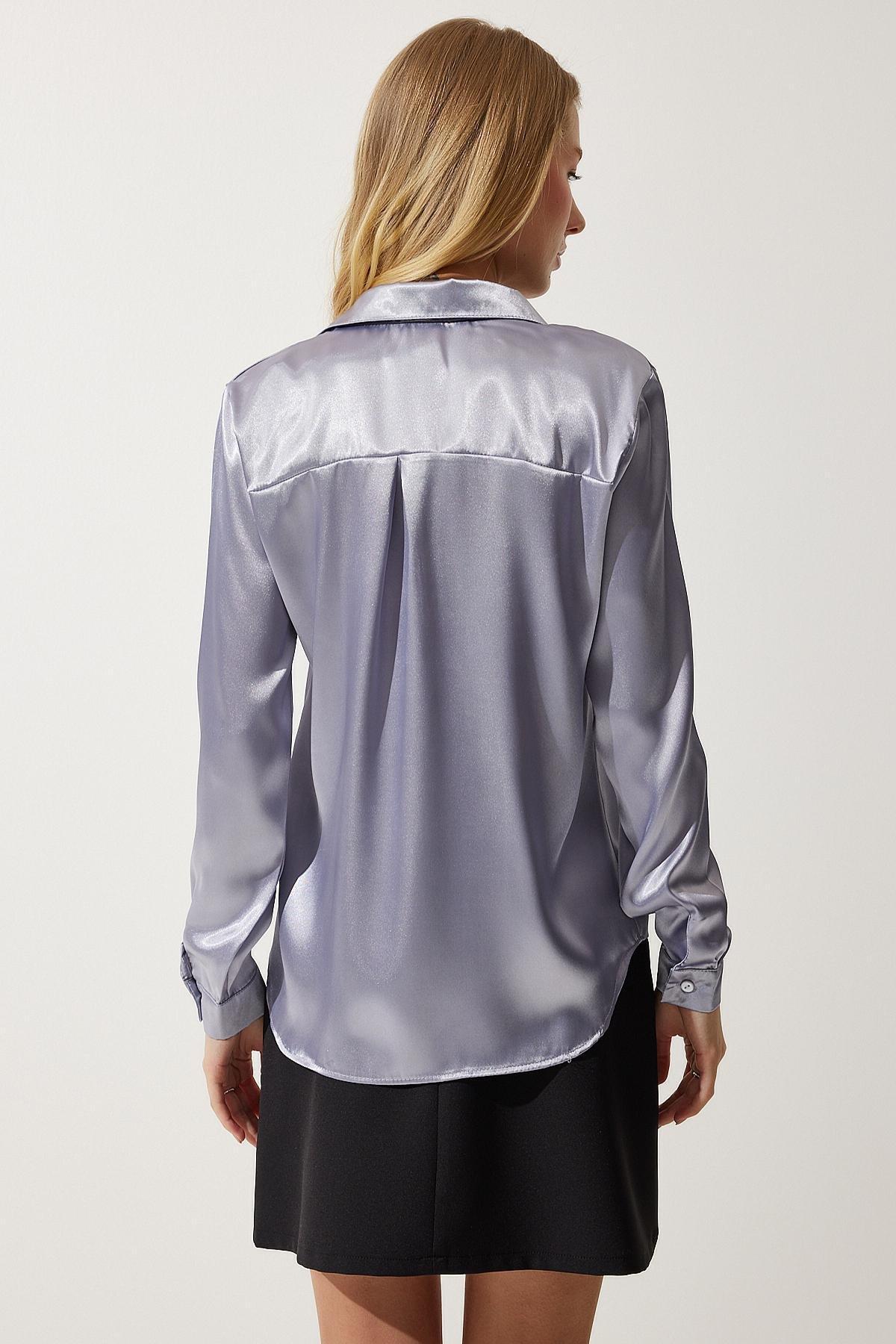 Grey Collared Shirt, , large image number 6