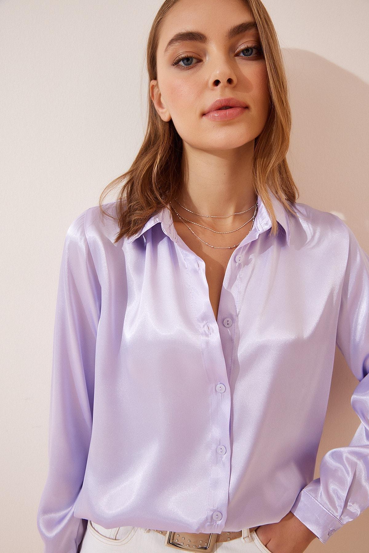 Purple Collared Shirt, , medium