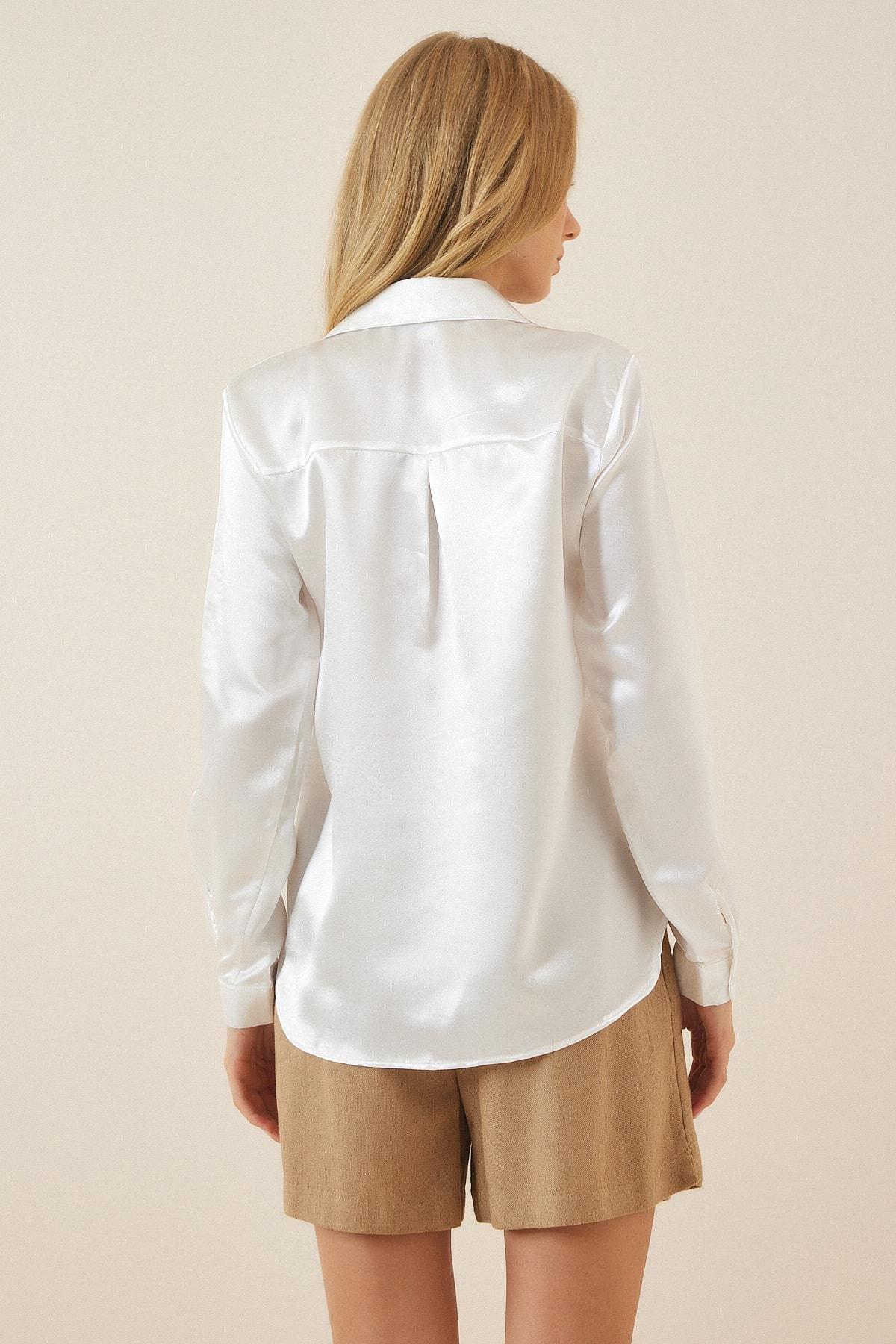 White Collared Shirt, , large image number 3