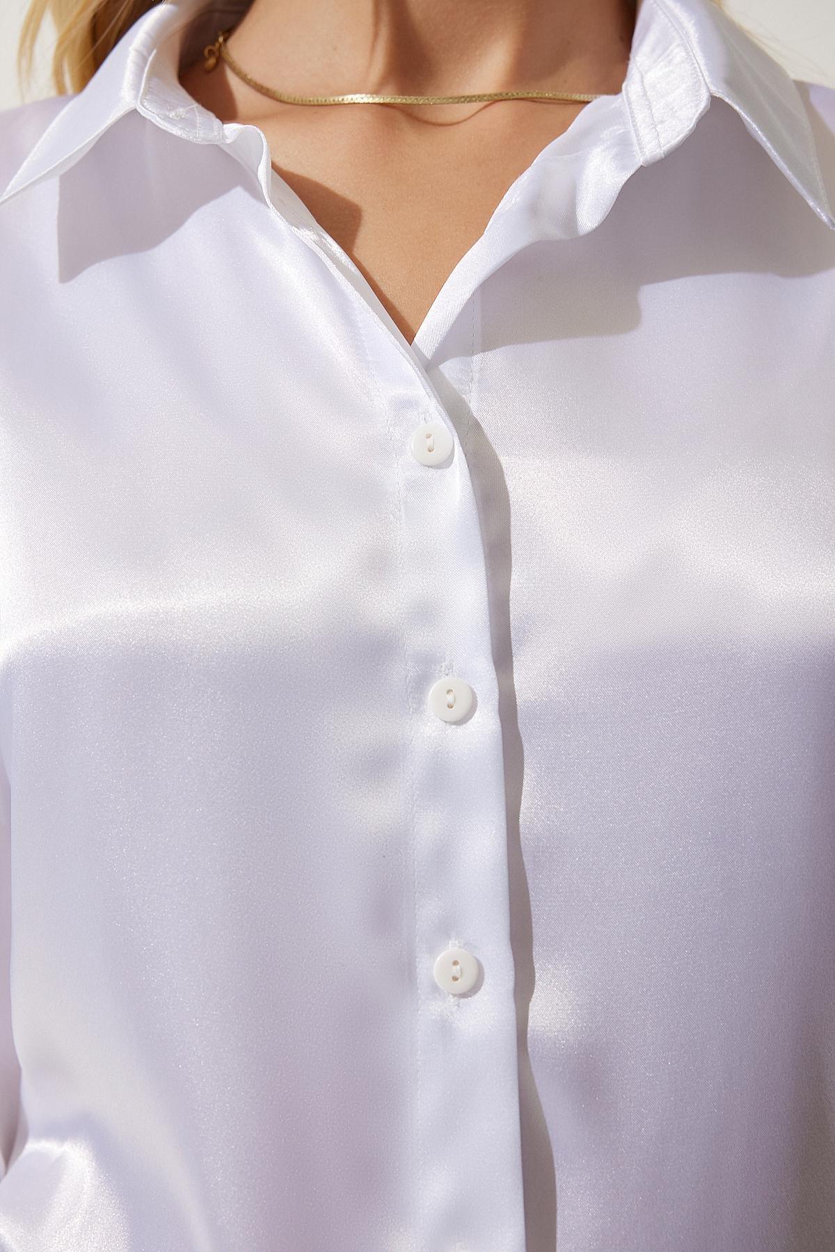 White Collared Shirt, , large image number 5