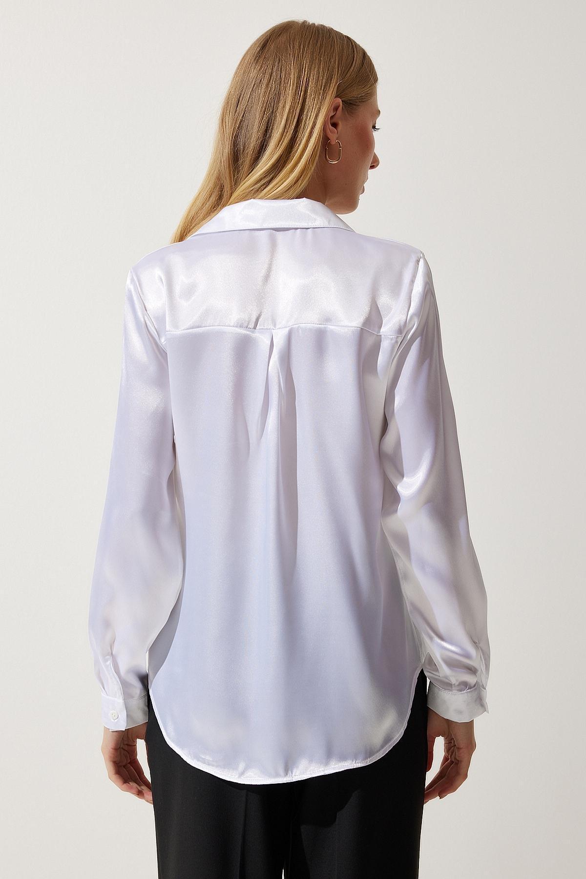 White Collared Shirt, , large image number 6