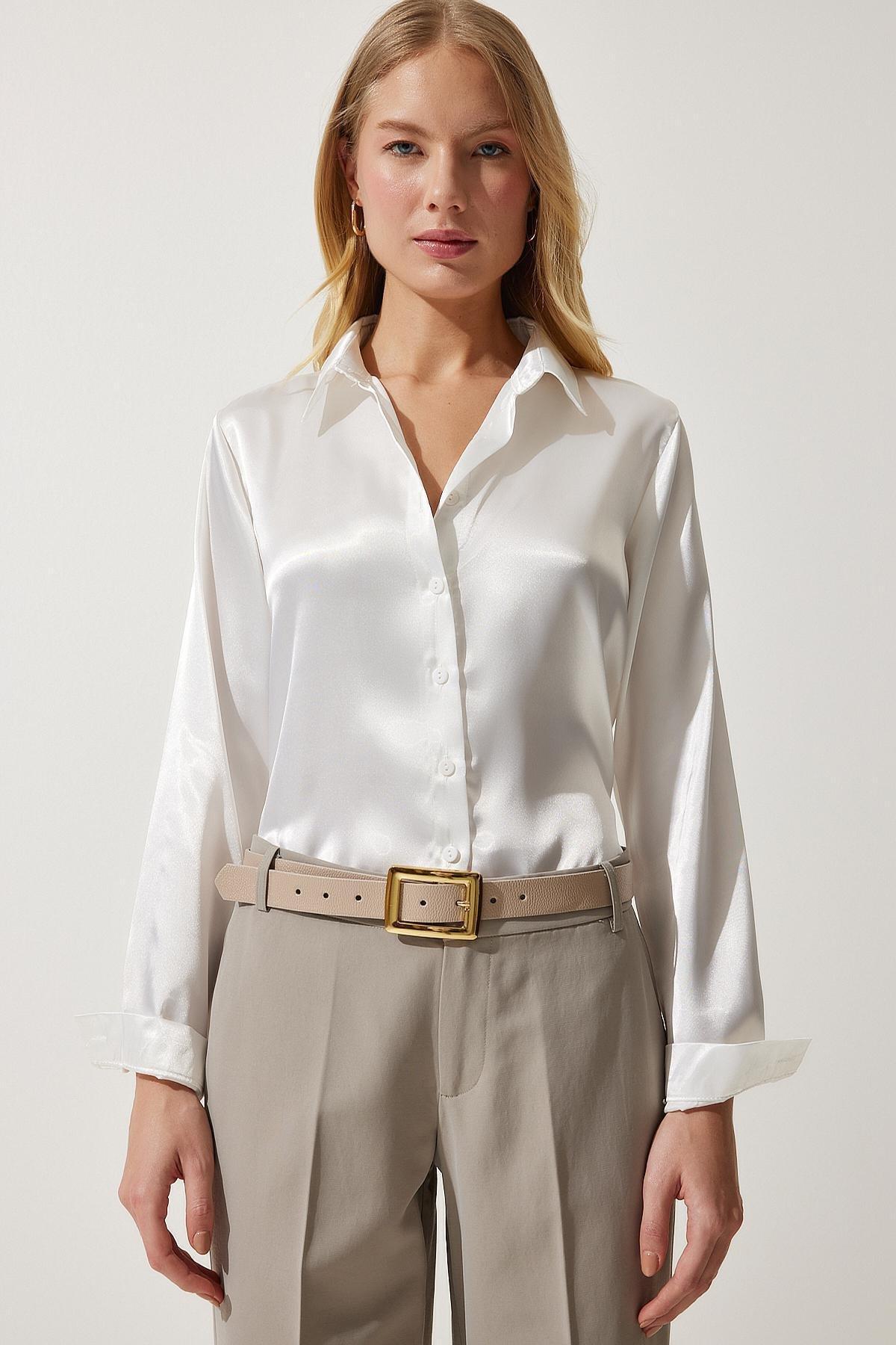 Ecru Collared Shirt, , large image number 1