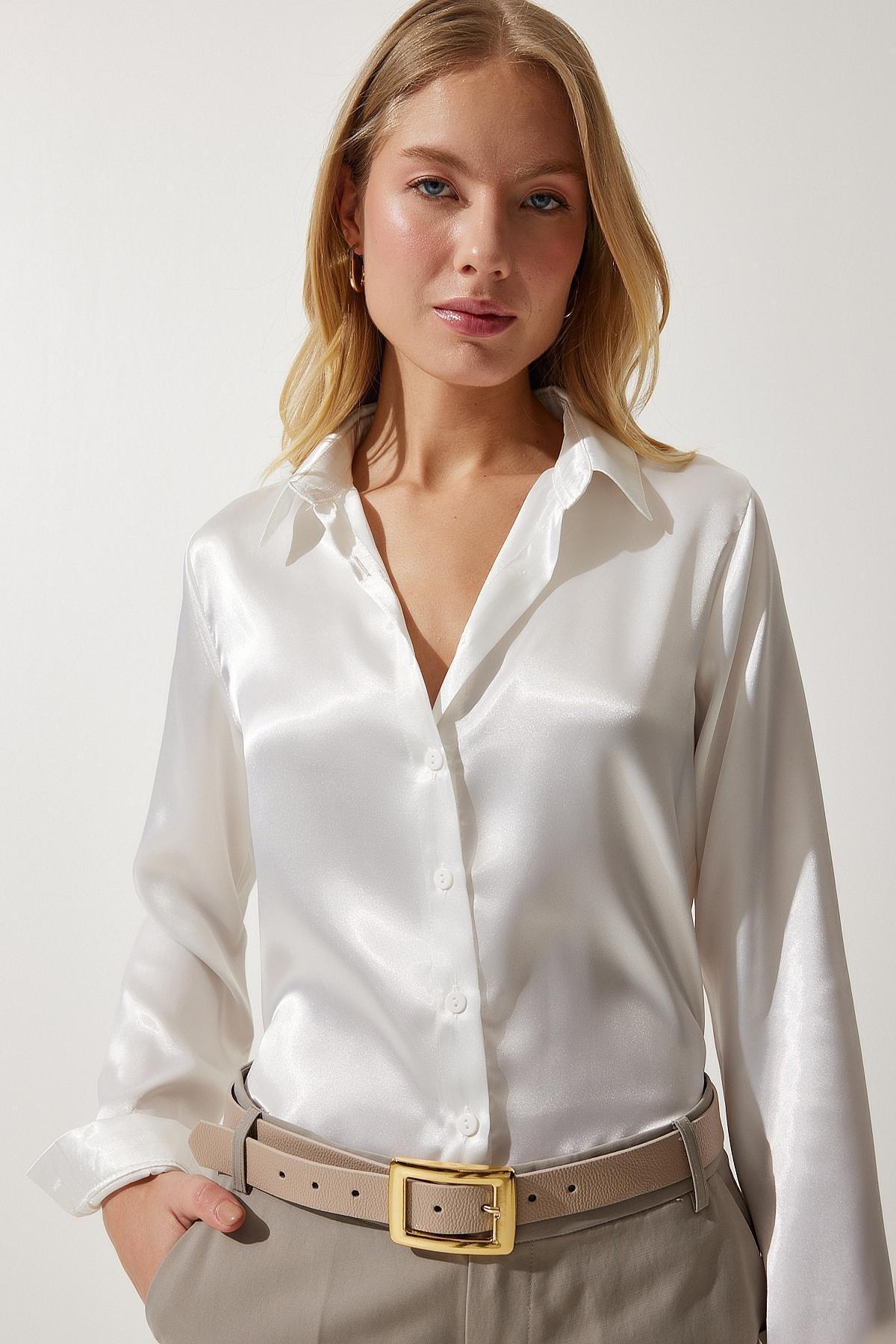 Ecru Collared Shirt, , large image number 2