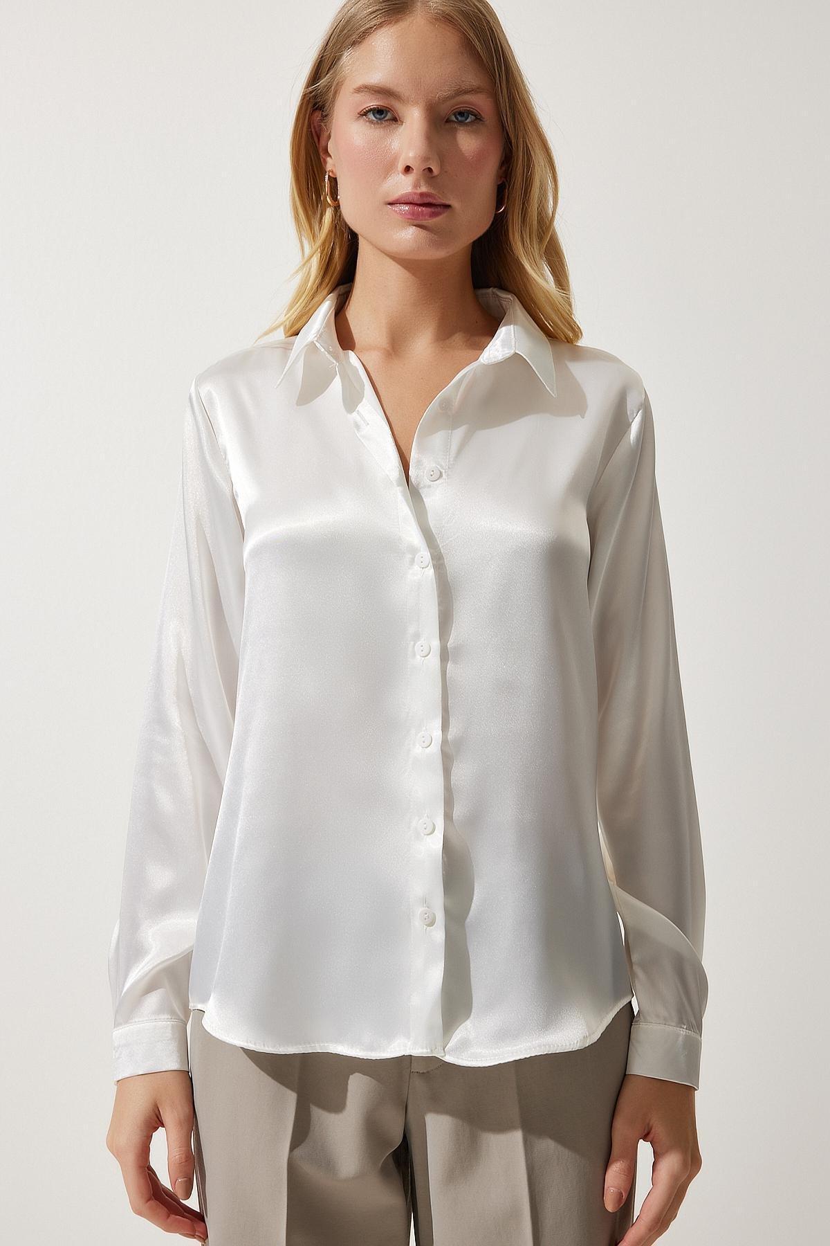 Ecru Collared Shirt, , large image number 3