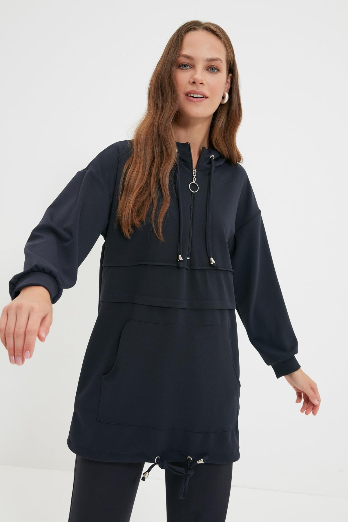 Blue Hooded Co-Ord Set, , large image number 6