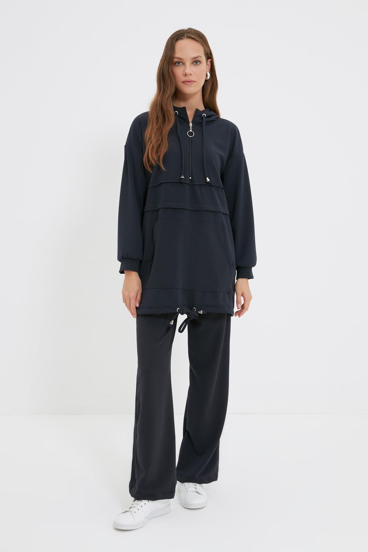 Blue Hooded Co-Ord Set, , large image number 7