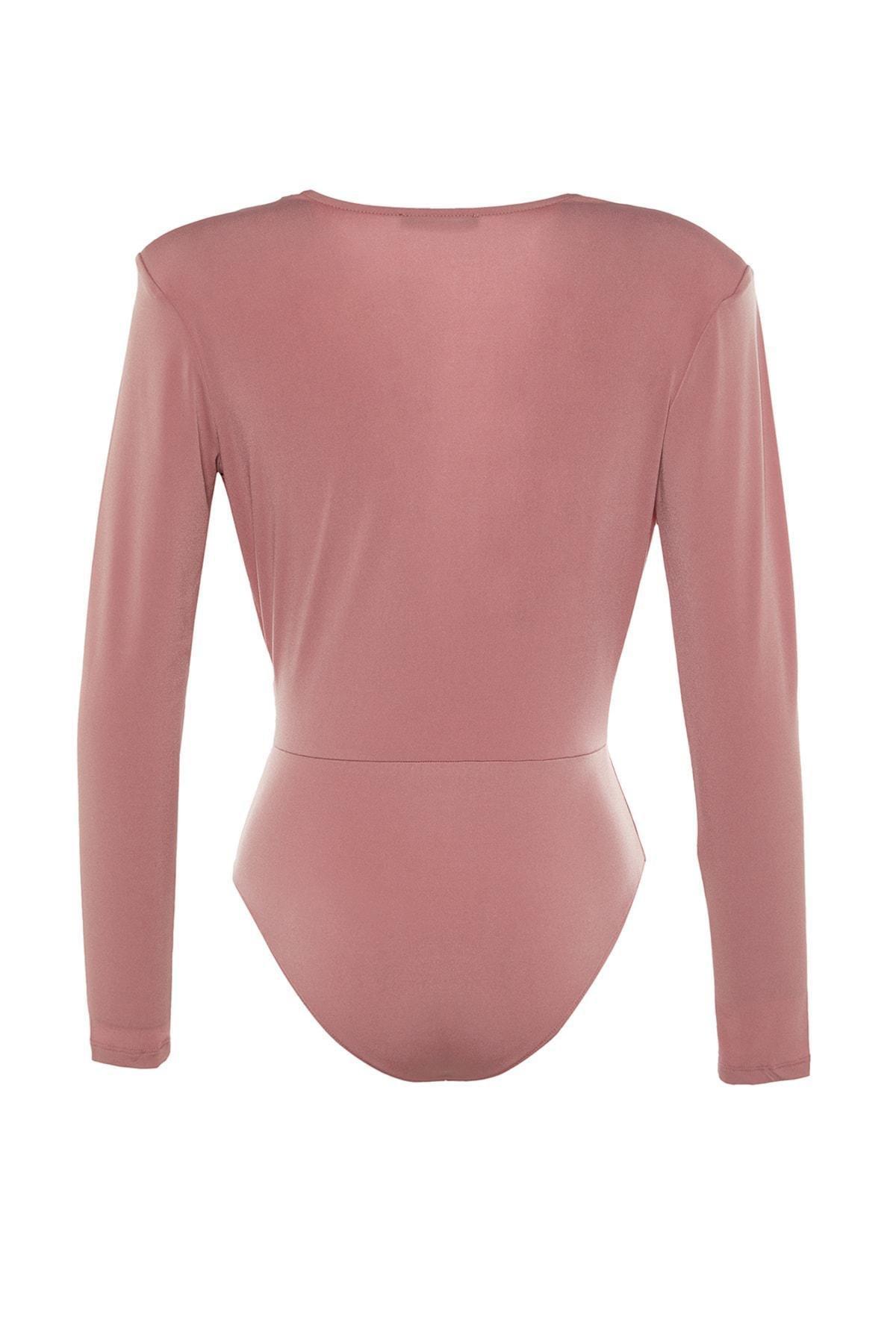 Pink Double-Breasted Bodysuit, , large image number 7