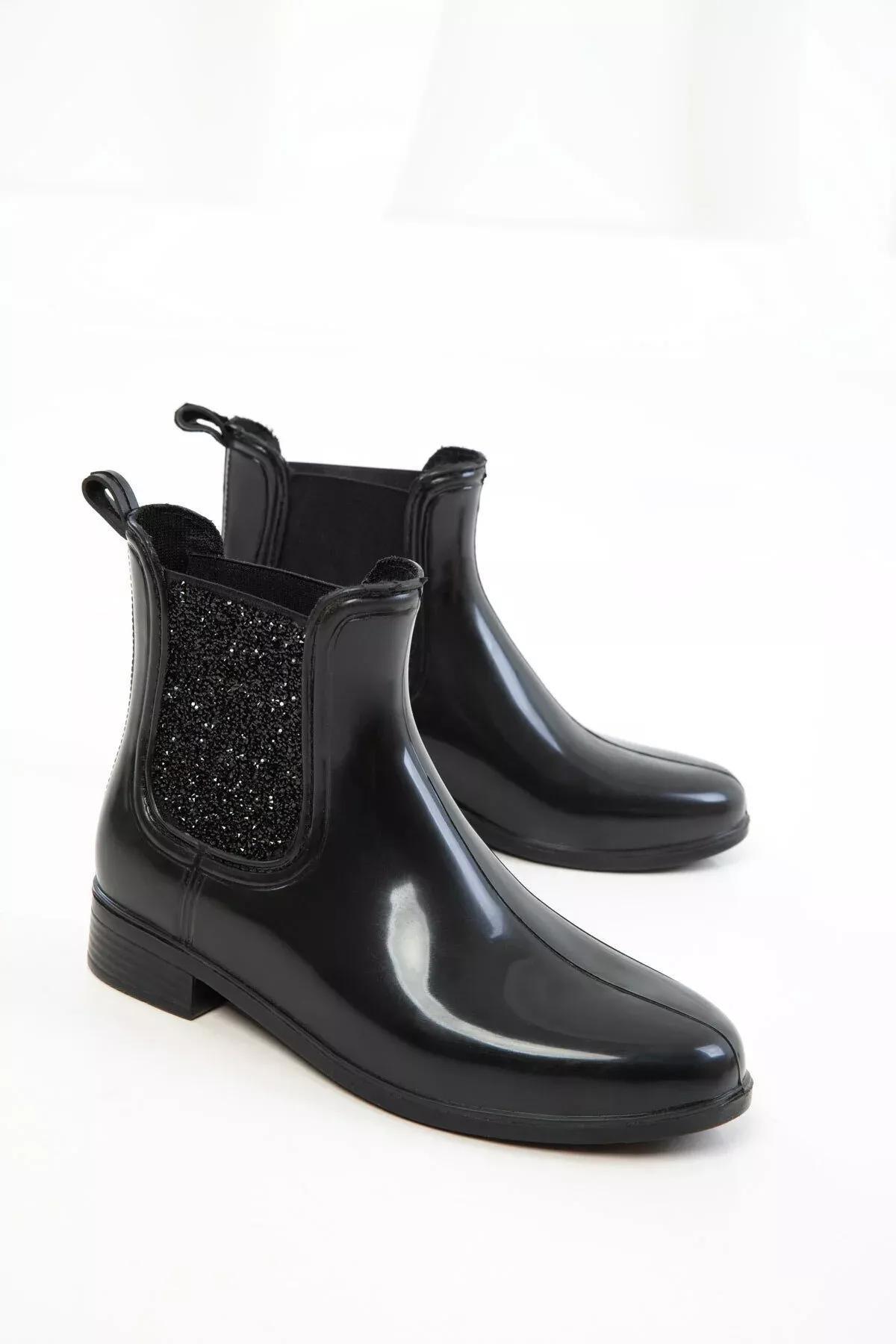 Black Ankle Boots, C101_2972, large image number 4