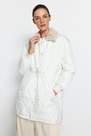 Trendyol - White Puffer Jacket