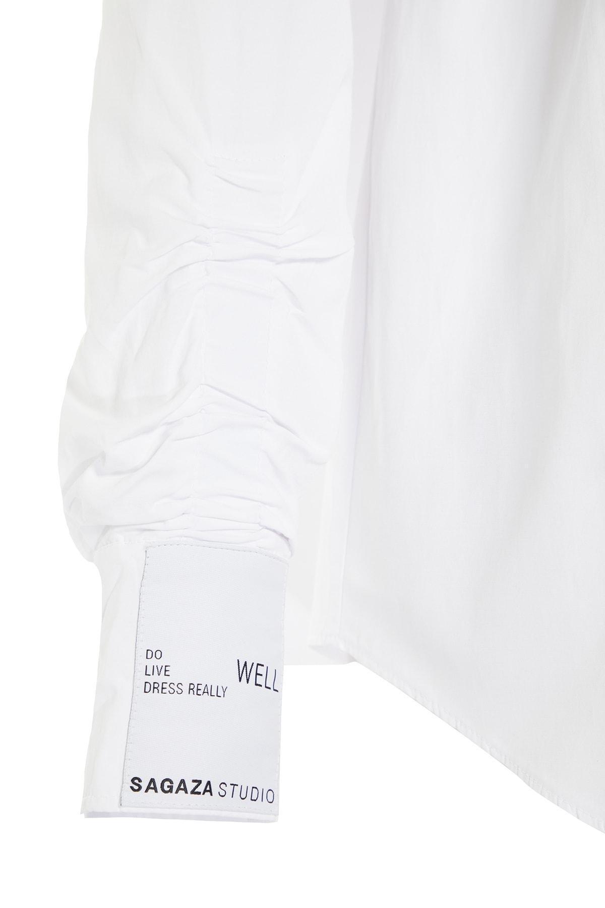 White Collared Shirt, , large image number 8