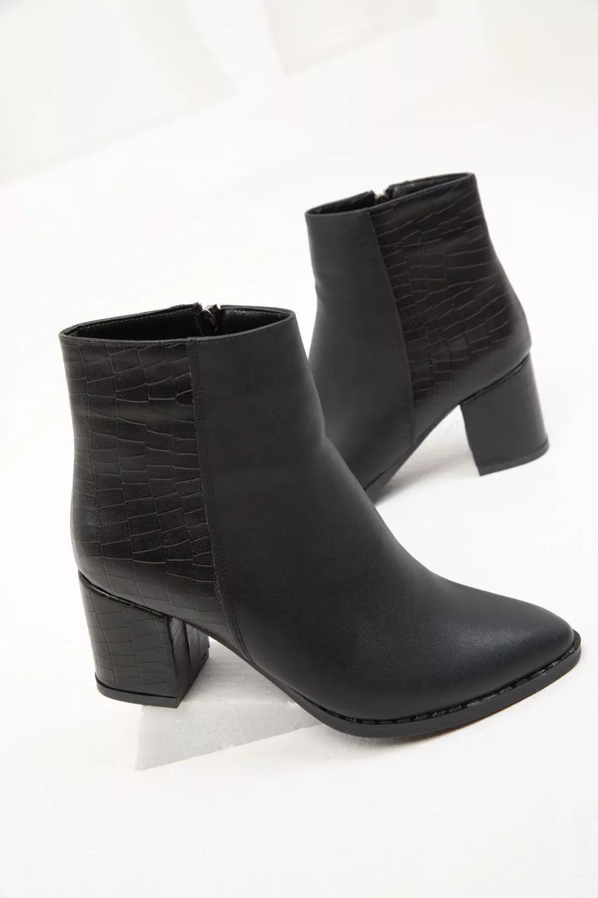 Black Crocodile Boots, C101_2974, large image number 3