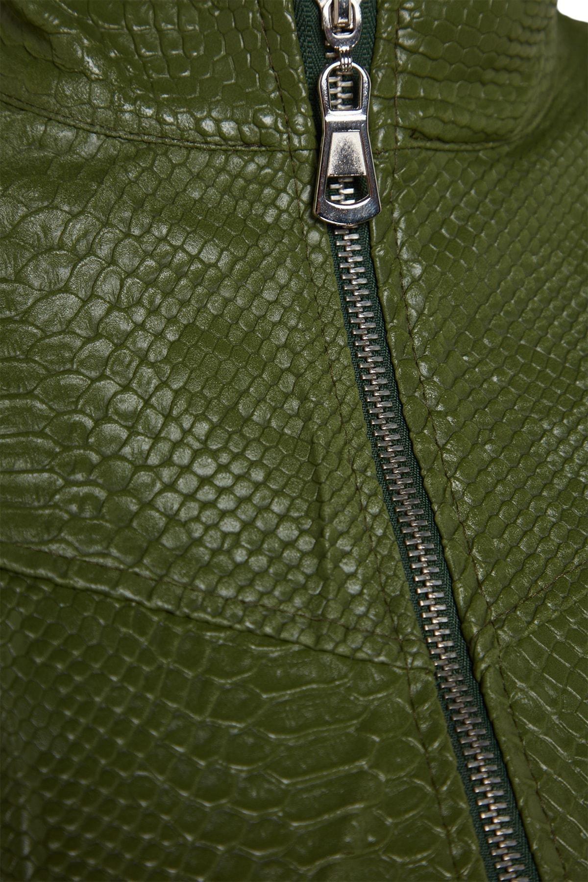 Khaki Women Vest, , large image number 1
