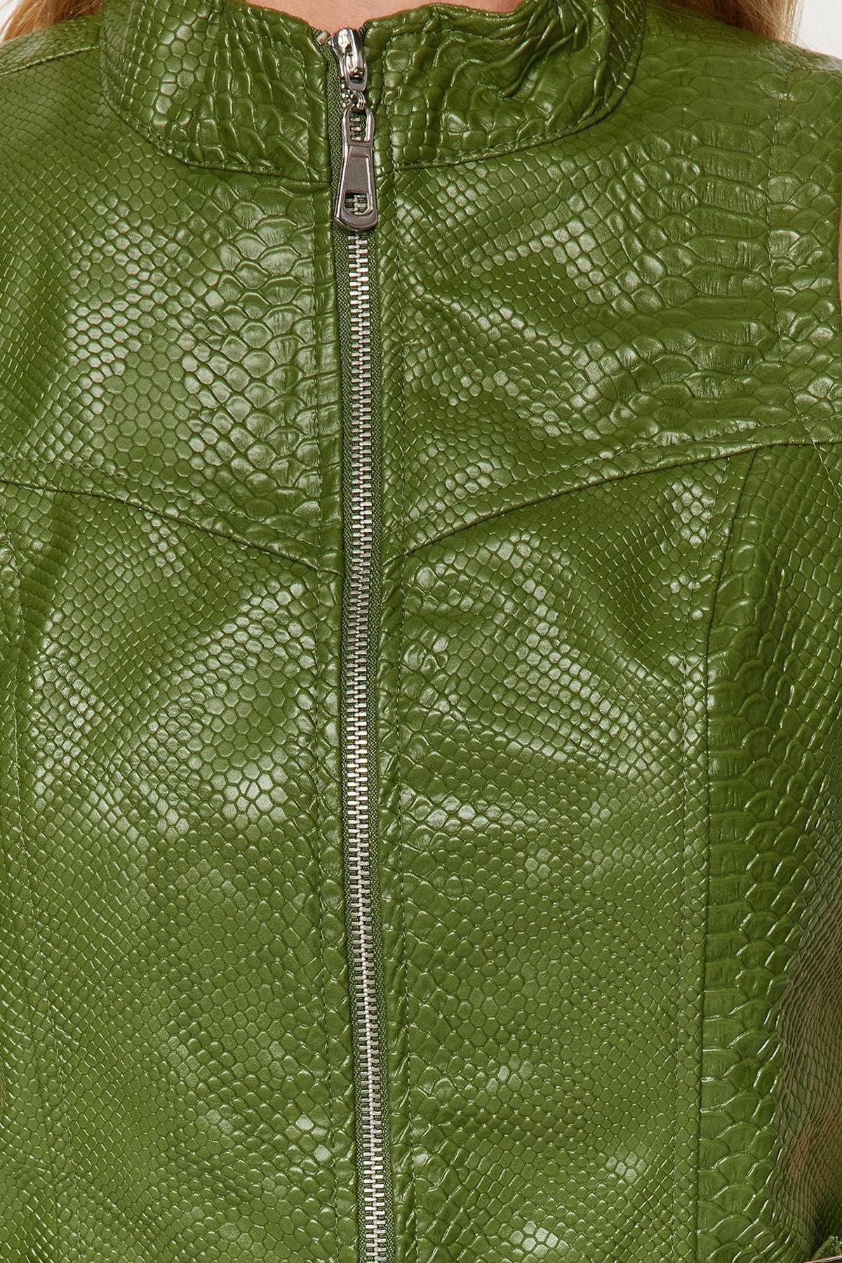 Khaki Women Vest, , large image number 6
