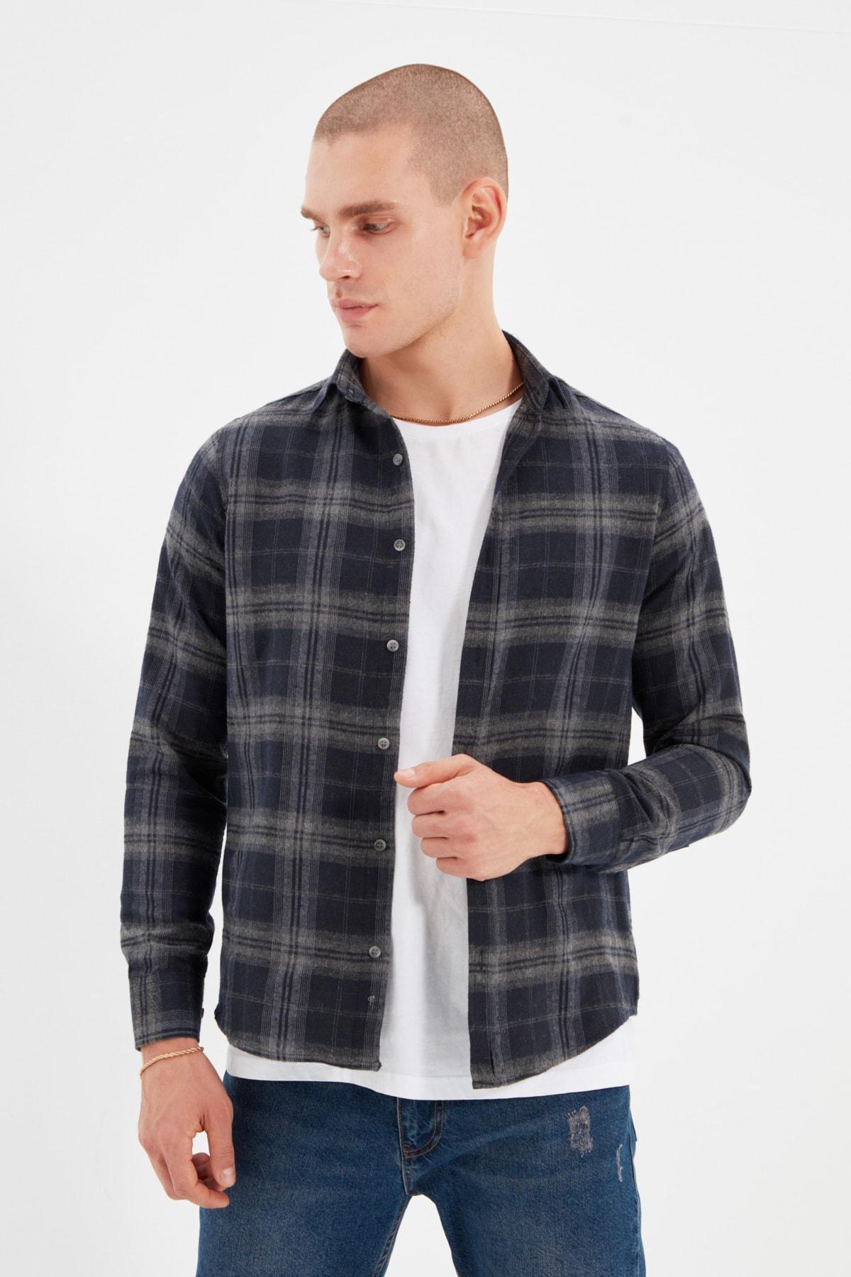 Black Slim Shirt, , large image number 0
