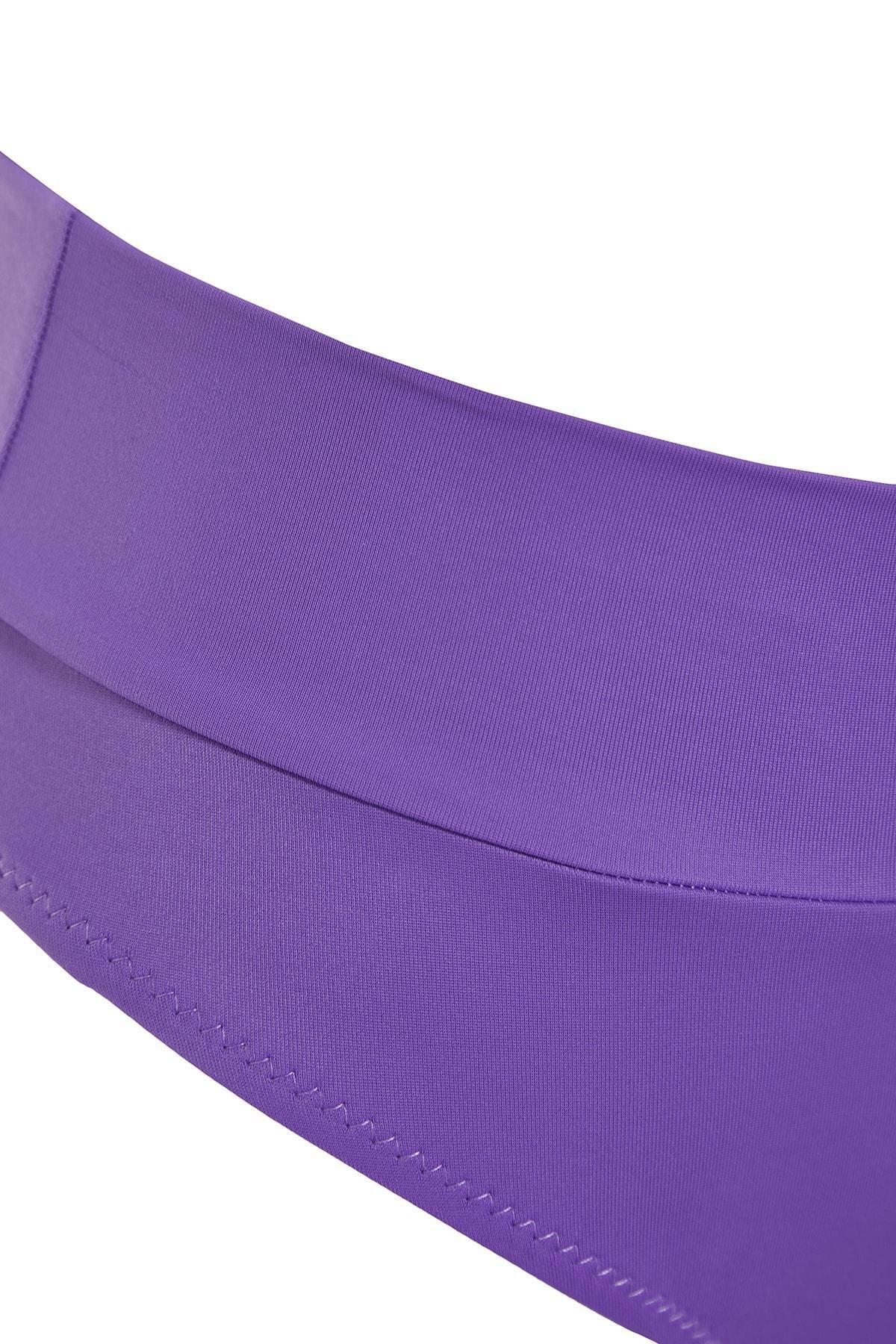 طقم بيكيني بملمس بارز، بنفسجي, Purple, large image number 9