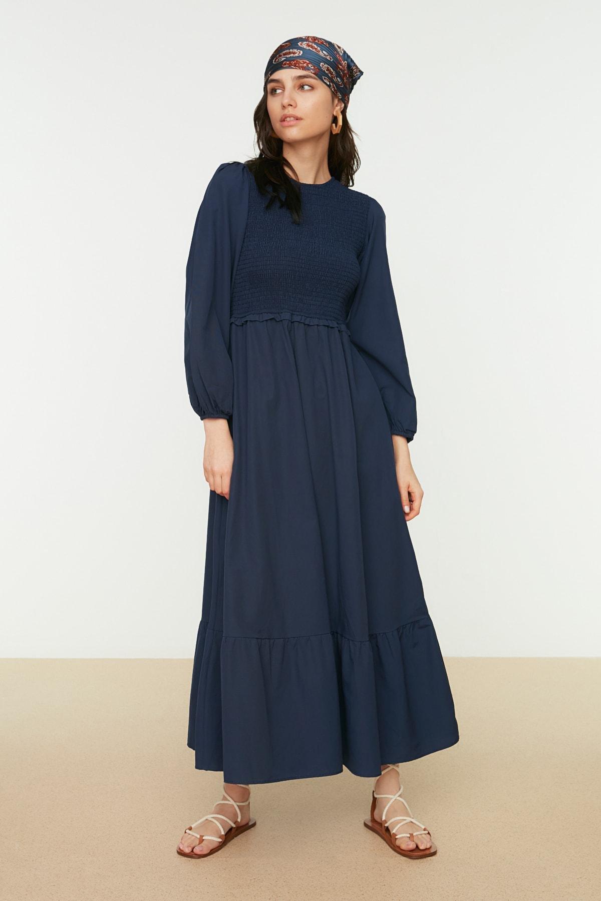 Navy Skater Maxi Dress, , large image number 2