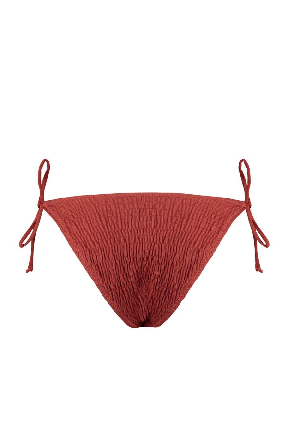 Brown Plain Bikini Bottom, , large image number 2
