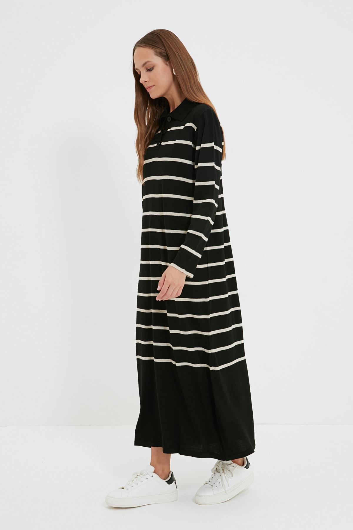 Multicolour Polo Neck Dress, , large image number 2