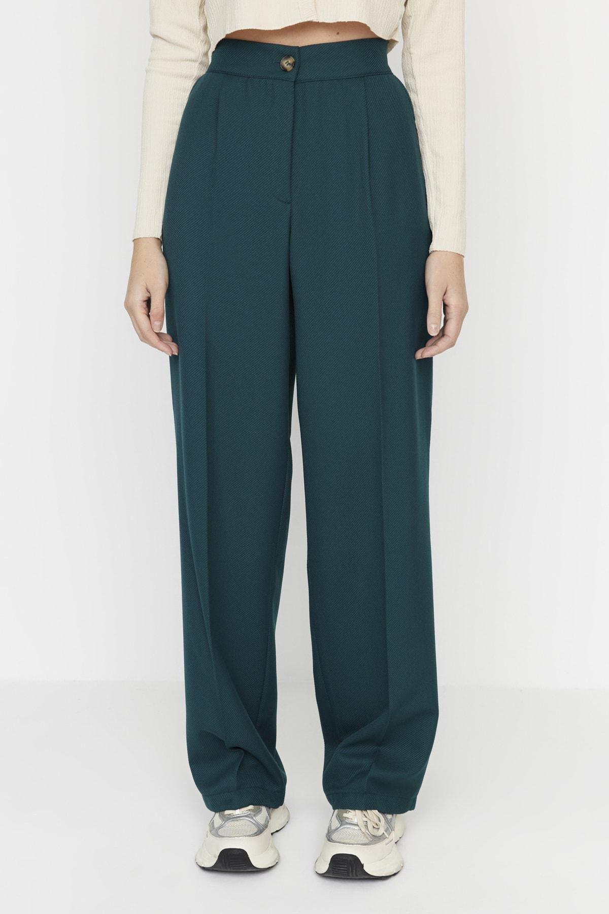 Blue Wide Leg Pants, , large image number 3