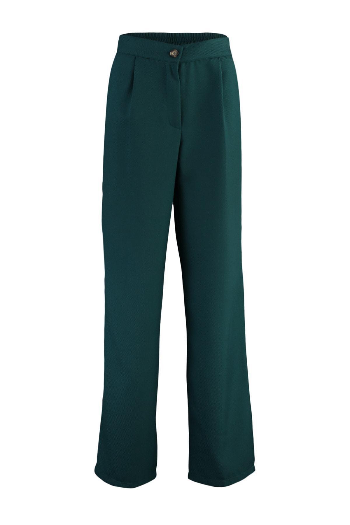 Blue Wide Leg Pants, , large image number 5