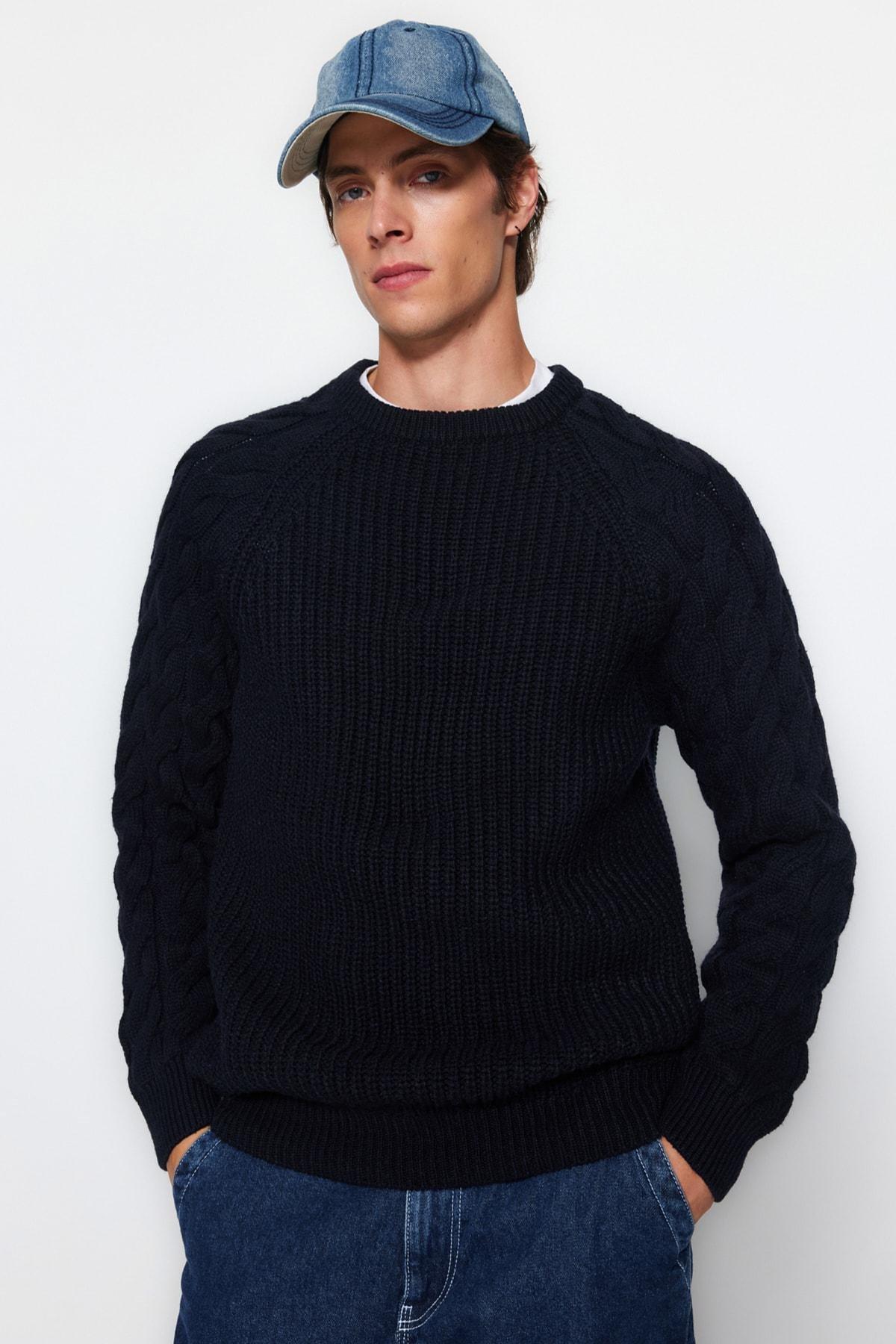 Navy Regular Sweater, , large image number 0