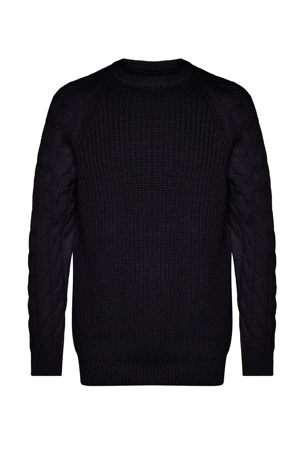 Navy Regular Sweater, , large image number 5