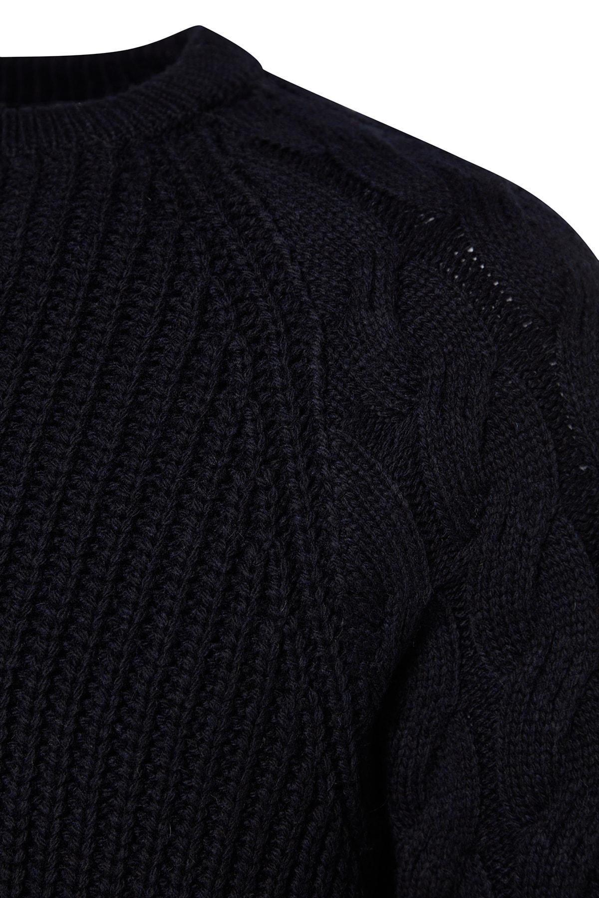 Navy Regular Sweater, , large image number 6
