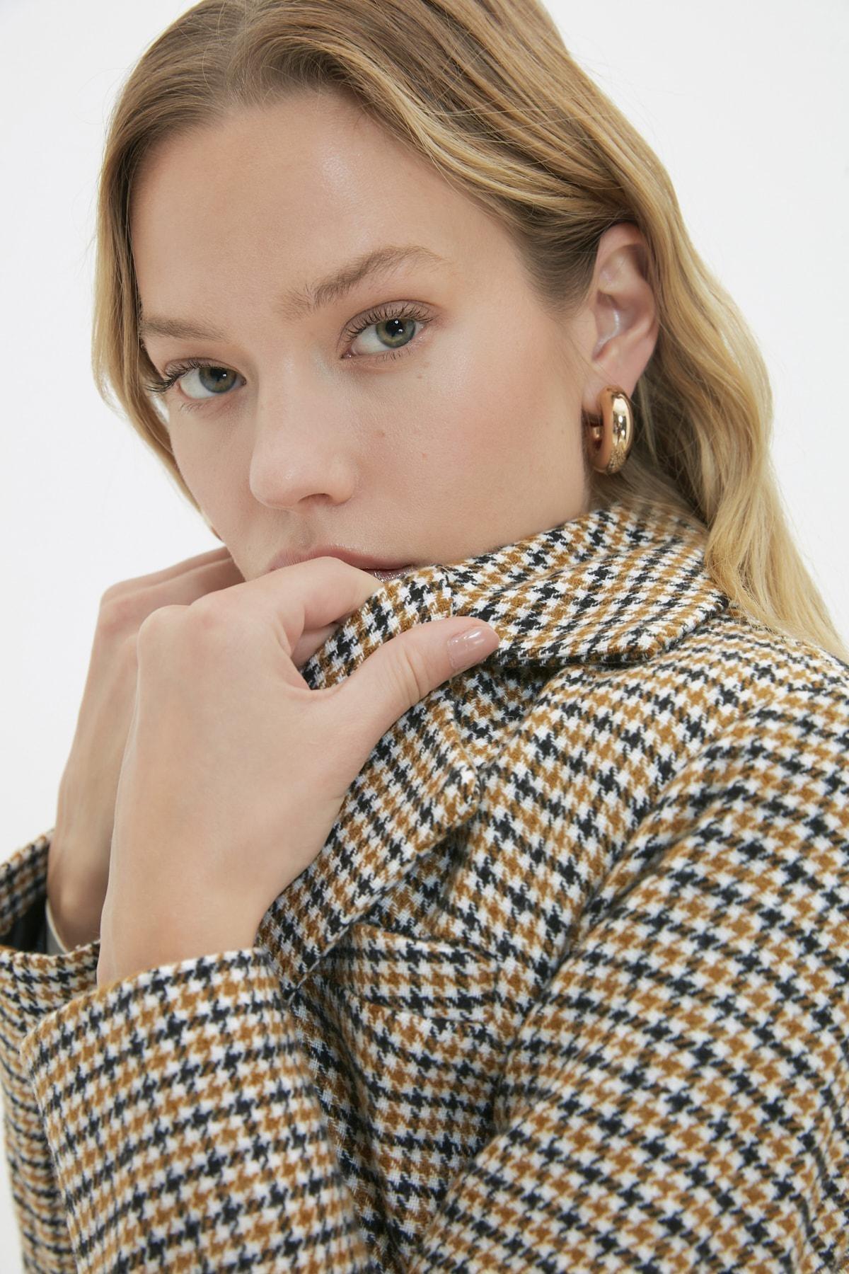 Multicolour Oversize Blazer, , large image number 1