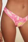 Trendyol - Pink Tie-Die Effect Bikini Bottom