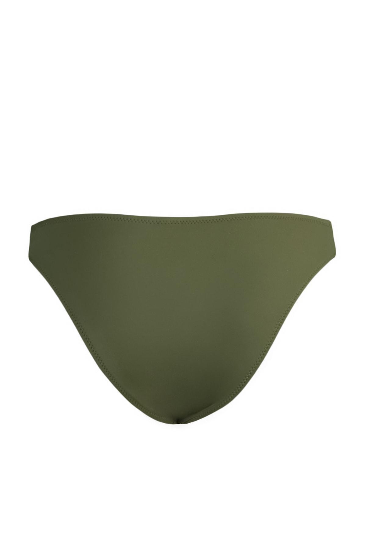 Khaki Plain Bikini Bottom, , large image number 8