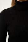 Happiness - Black Turtleneck Sweater