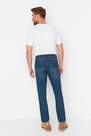 Trendyol - Navy Relaxed Mid Waist Jeans