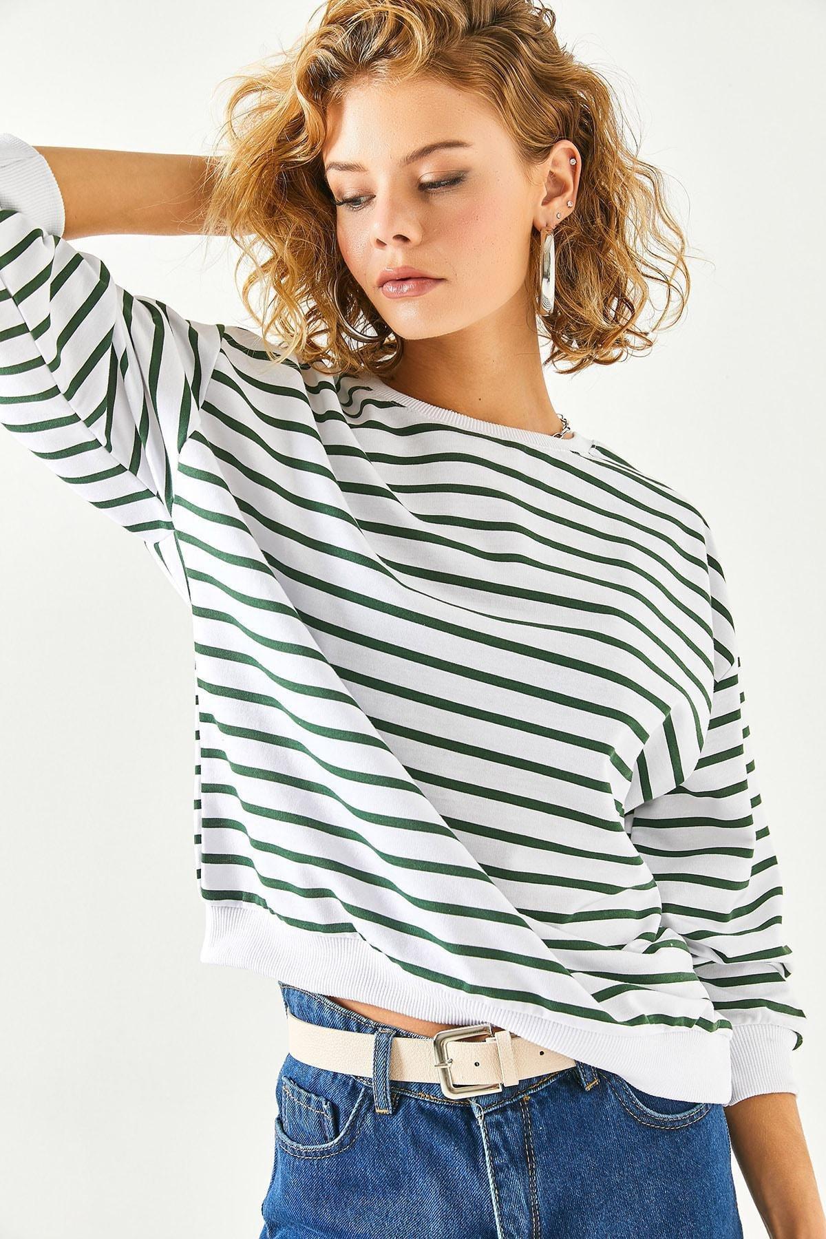 White Soft Textured Sweatshirt, C101_1977, large image number 0