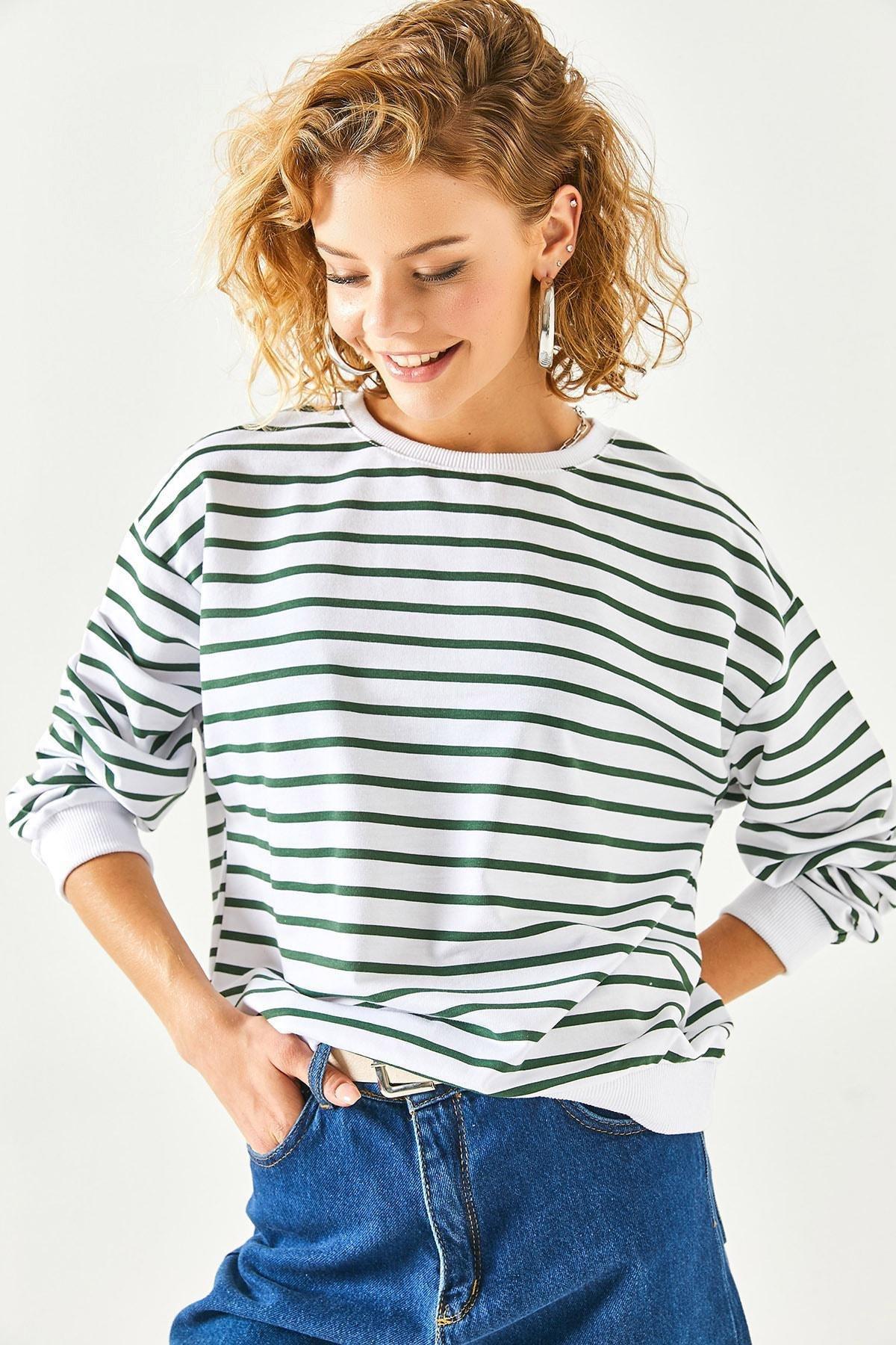 White Soft Textured Sweatshirt, C101_1977, large image number 2