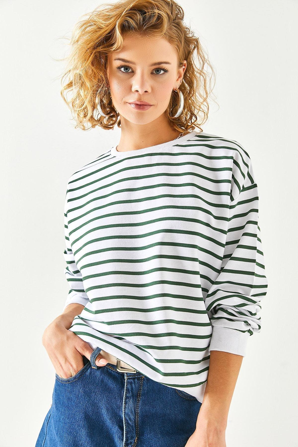 White Soft Textured Sweatshirt, C101_1977, large image number 3