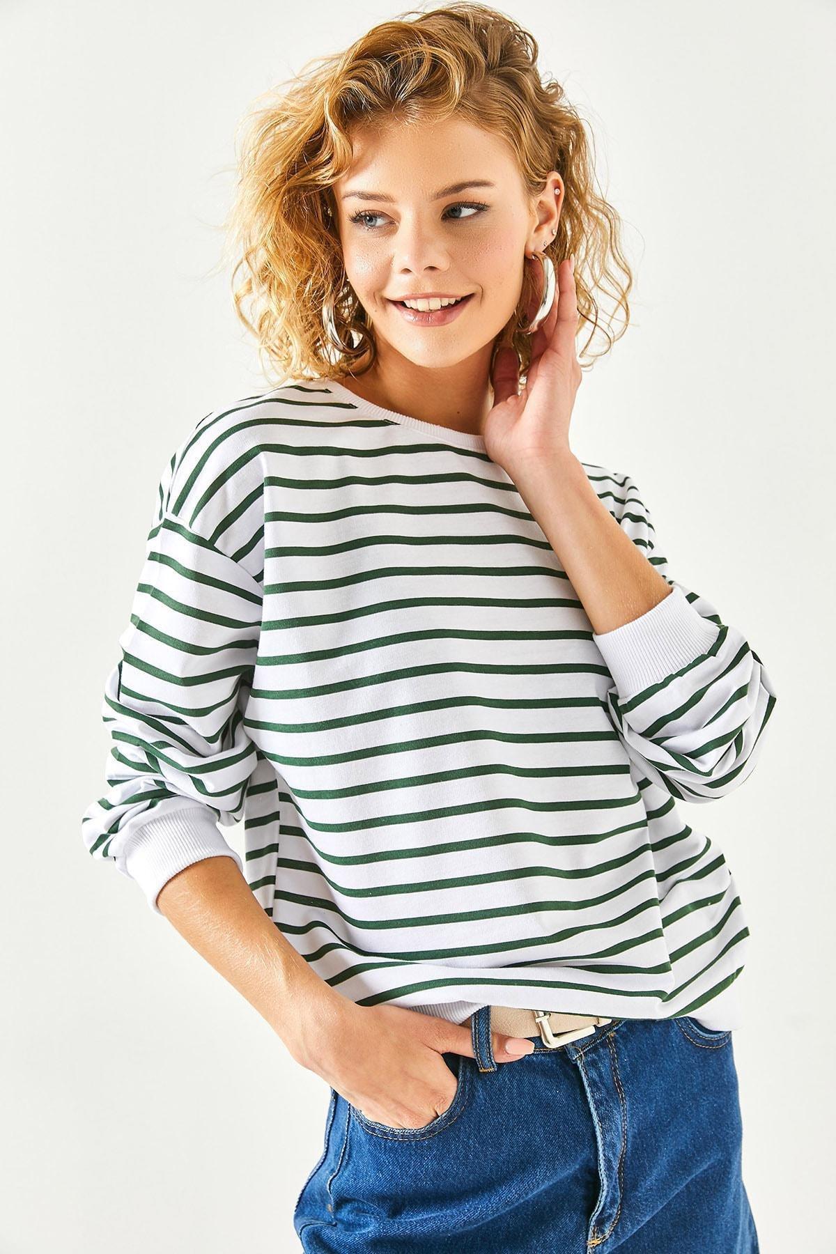 White Soft Textured Sweatshirt, C101_1977, large image number 4