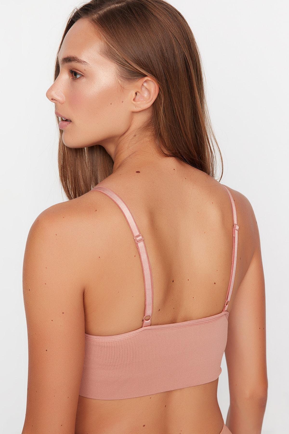 Ecru Plain Bra, , large image number 5
