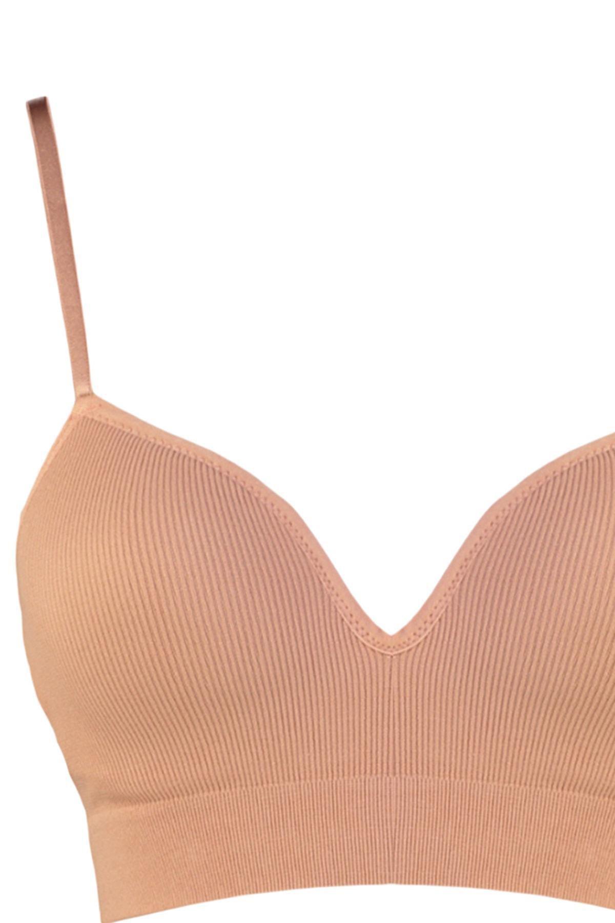 Ecru Plain Bra, , large image number 7