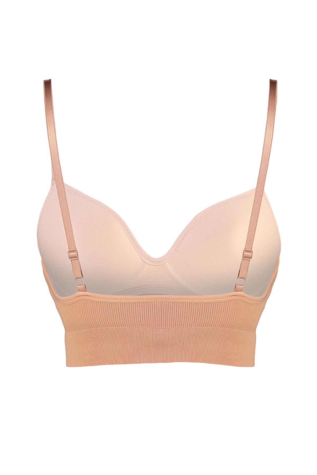 Ecru Plain Bra, , large image number 8