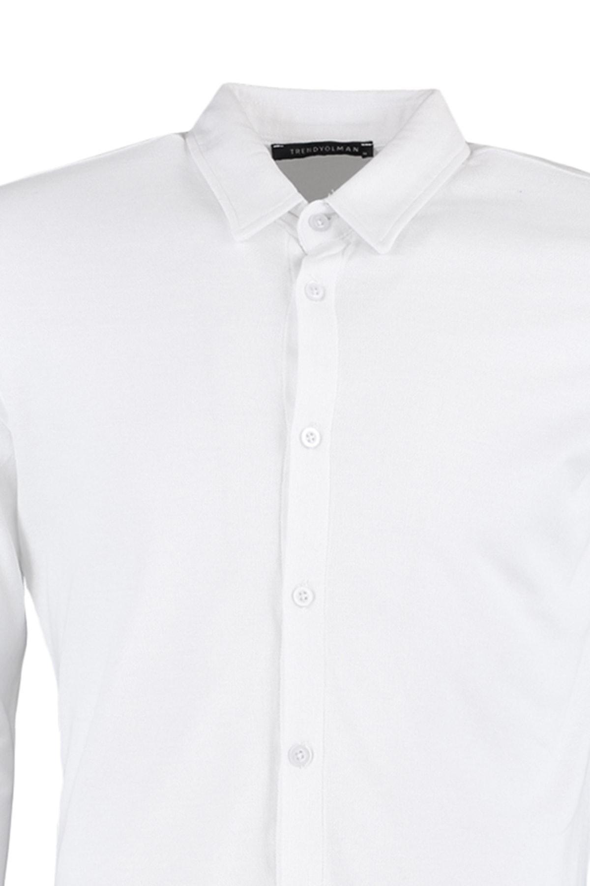 White Collared Shirt, , large image number 7